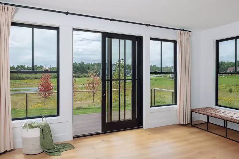 Modern windows and doors